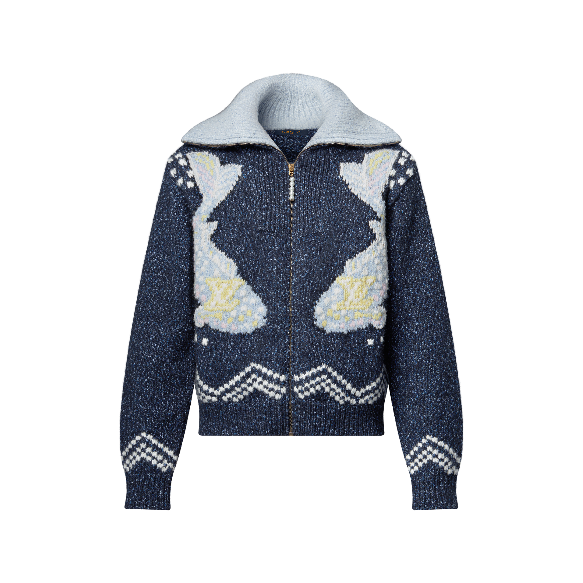 Zippered Knitted Blouson - Ready-to-Wear | LOUIS VUITTON